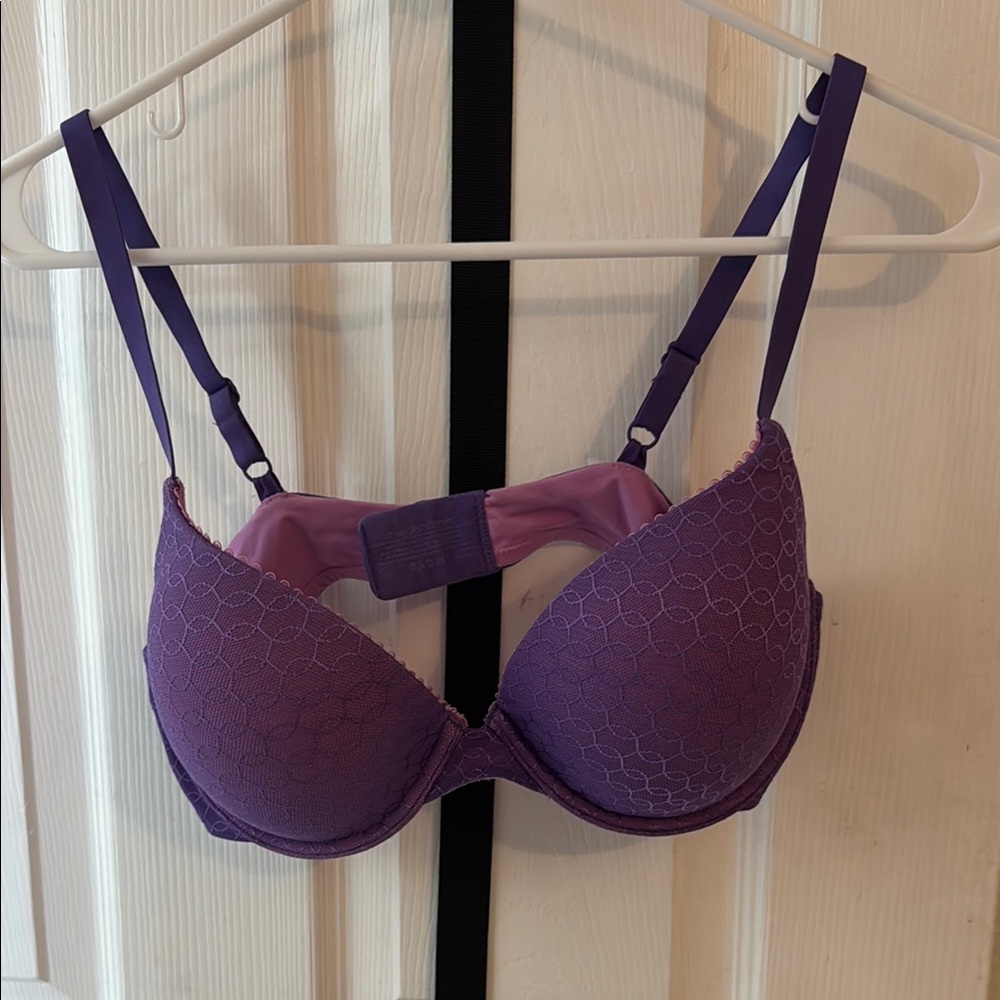 Maidenform Purple Full-Coverage Bras with Underwire Support